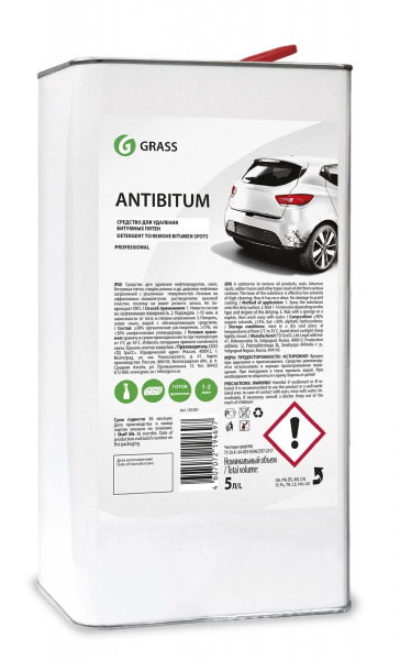 Очиститель битумных пятен GRASS "ANTIBITUM" 5кг   150101