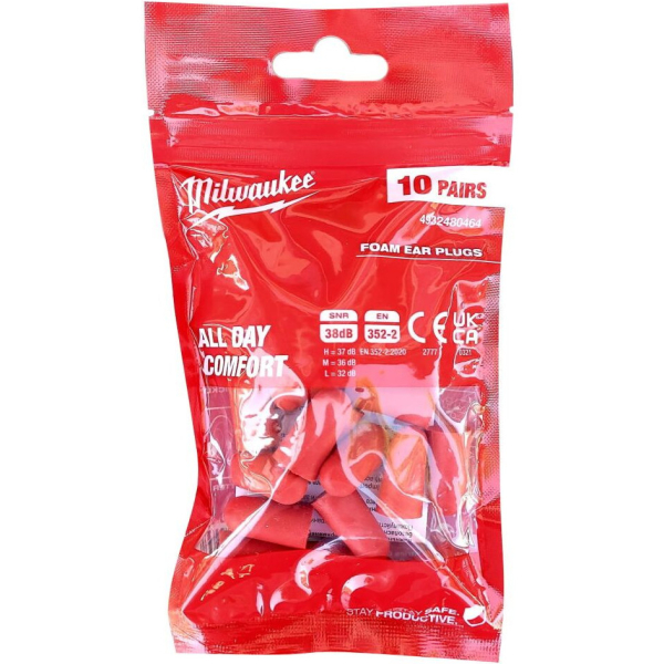Вкладыши Milwaukee противошумные 10 шт