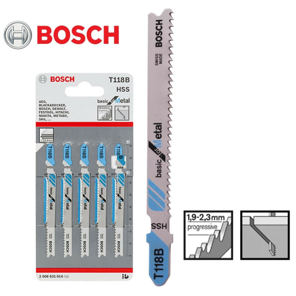 Пилочки BOSCH  T 118  B     2.608.631.014