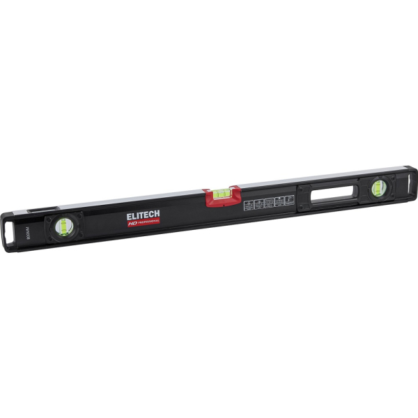 Уровень ELITECH магнитный 80см 3 пузырьковые колбы   320303