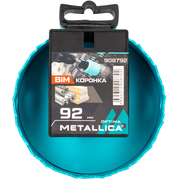 Коронка биметаллическая METALLICA Optima 92 мм 3 5/8") Vario 5/8-18UNF   908792
