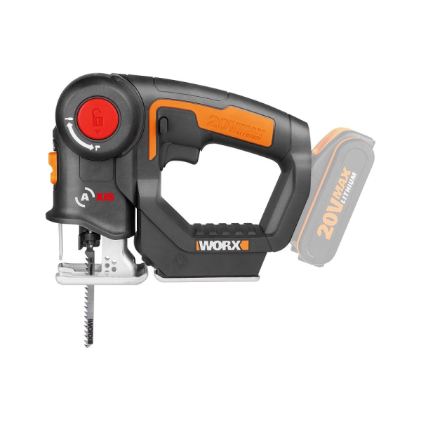 Лобзик аккумуляторный-сабельная пила WORX Axis WX550.9 20V без акк и з/у