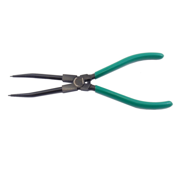 Щипцы JONNESWAY для стопорных колец с удлиненными губками "сжим прямой" 216мм