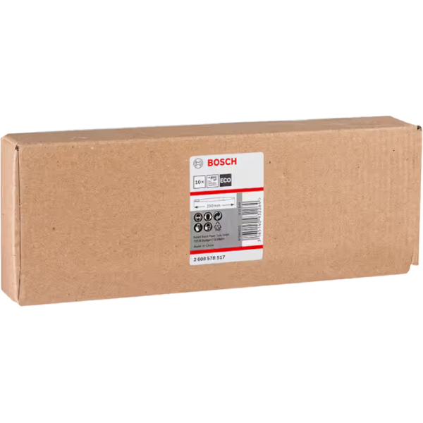 Пика BOSCH ECO SDS + 250мм 10 шт