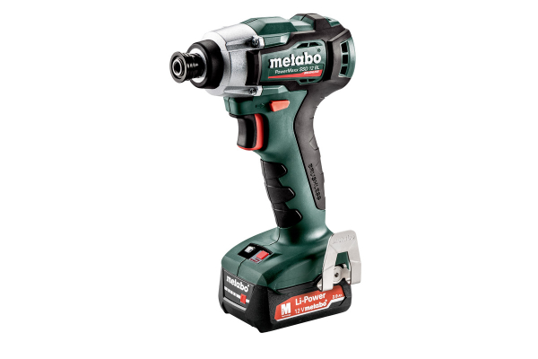 Шуруповерт аккумуляторный ударный Metabo PowerMaxx SSD 12 BL 2*2.0 Li  601115500