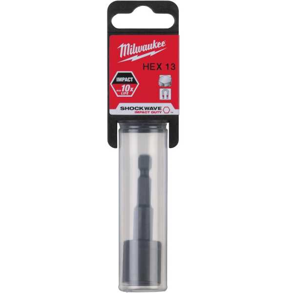 Насадка Milwaukee 13*65мм  магнитная торцевая