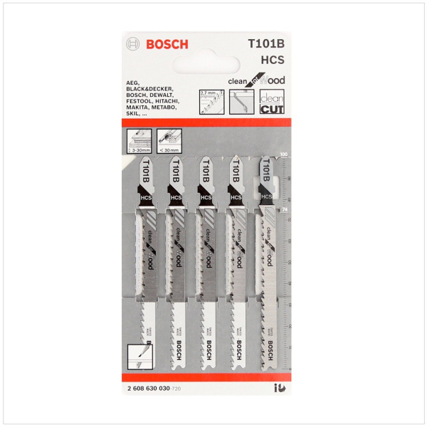 Пилочки BOSCH  T 101  B     2.608.630.030