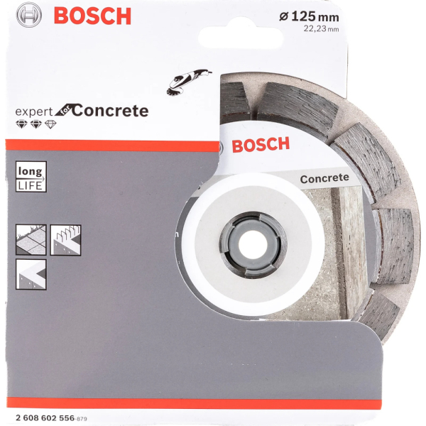 Диск алмазный BOSCH Expert for Concrete 125*22.2 сегмент   2.608.602.556