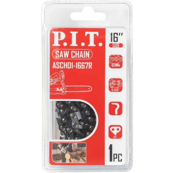 Цепь P.I.T. 16" 0,325-1,6-67   ASCH01-1667R