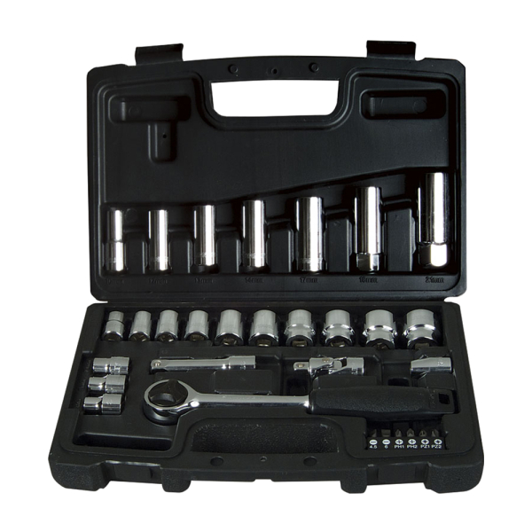 Набор торцевых головок 3/8" STANLEY 30шт.     1-94-652