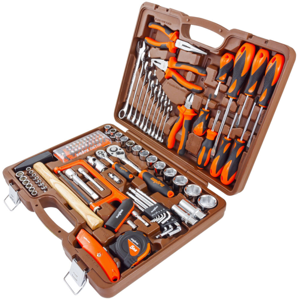 Набор универсального инструмента OMBRA 1/4", 1/2"DR (101 предм.)   OMT101S