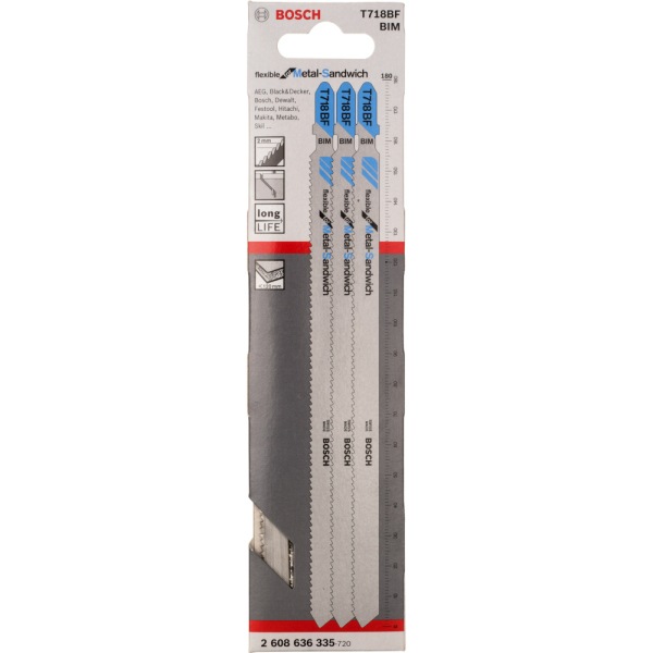 Пилочки BOSCH  T 718  BF     2.608.636.335