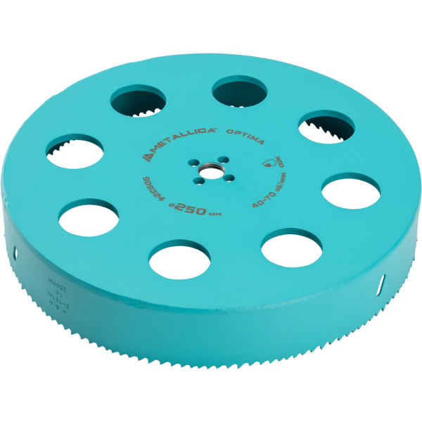 Коронка биметаллическая METALLICA Optima 250 мм 10 Vario 5/8-18UNF   909324