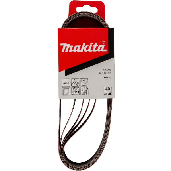Лента шлифовальная Makita 30*533 P-40  P-36675