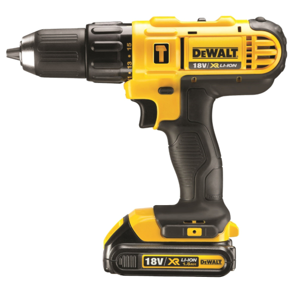 Дрель аккумуляторная DEWALT  DCD 776 S2  18v 1.5Ah Li-Ion