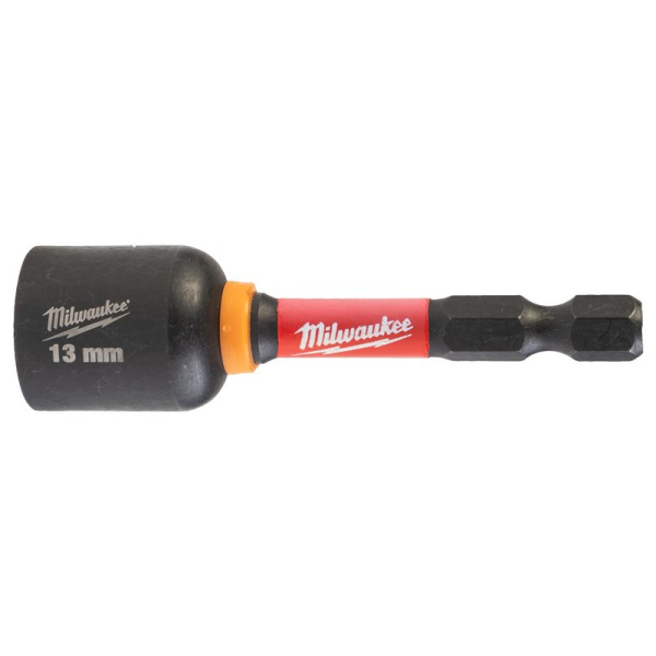 Насадка Milwaukee SHOCKWAVE 1/4" HEX торцевая магнитная 13x65 мм GEN II