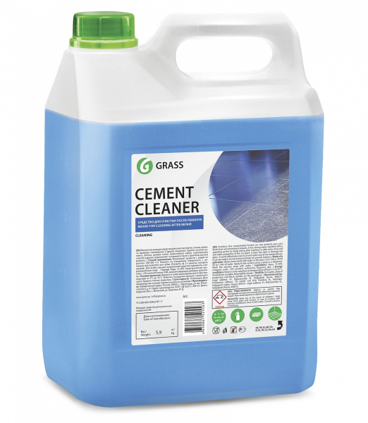 Очиститель после ремонта GRASS "CEMENT CLEANER" 5,5кг   125305