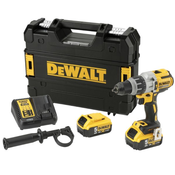 Дрель аккумуляторная DEWALT  DCD 996 P2  18v 5.0Ah Li-Ion