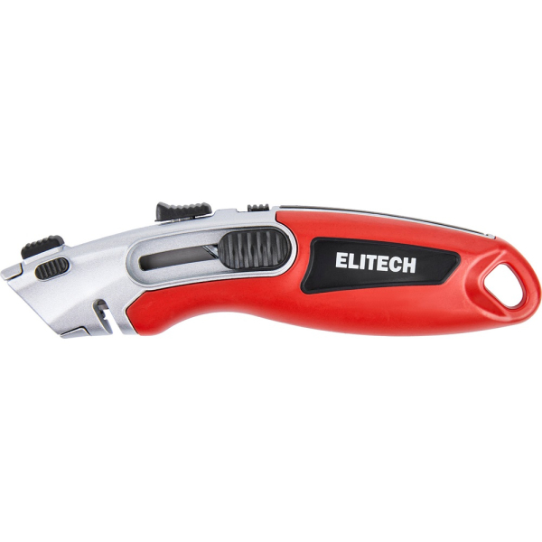 Нож строительный ELITECH с трапециевидным лезвием   410601