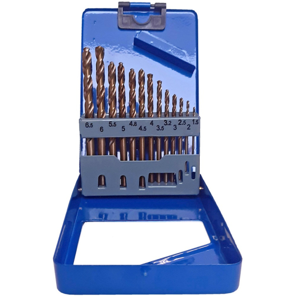 Набор сверл Cutop Profi 1,5-6,5 мм по металлу 13 шт   48-601
