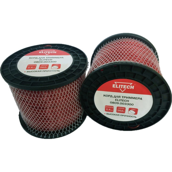 Леска ELITECH 2,4*262 м (круг)