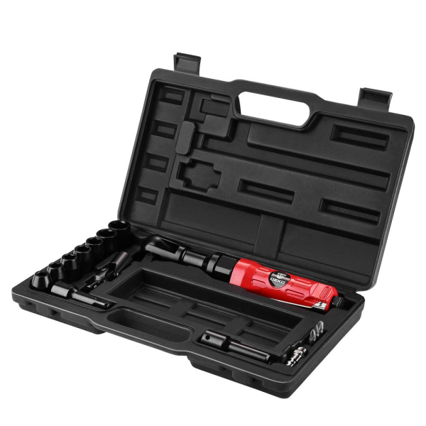 Пневматическая трещотка DEKO DKPT03 SET 3 + набором 15 предметов