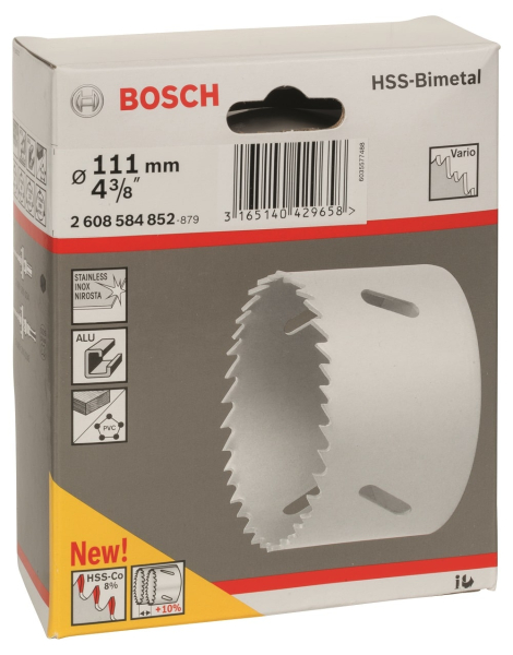 Коронка  BOSCH STANDARD 111мм     2.608.584.852