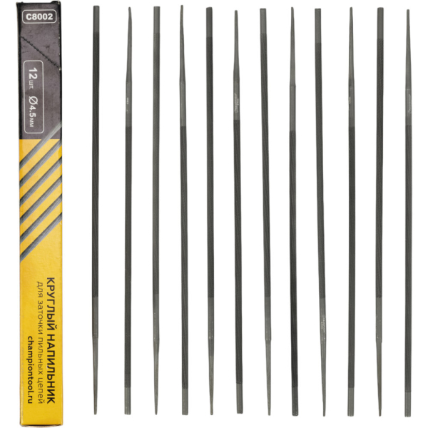 Напильник CHAMPION 4.5 мм (12шт)   C8002