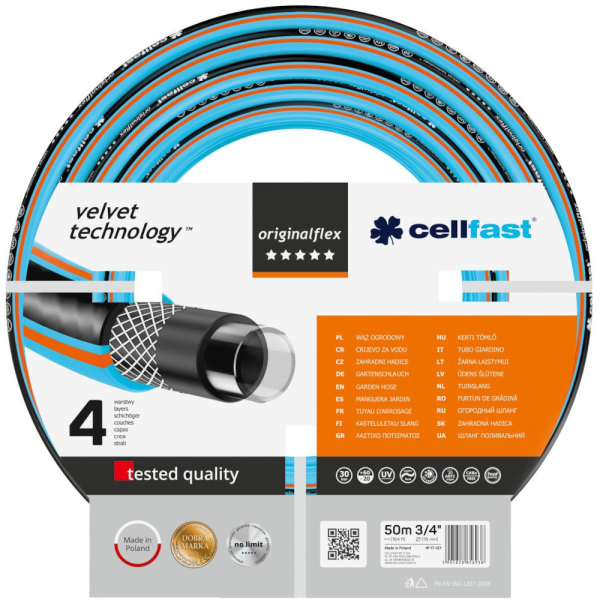 Шланг CELLFAST ORIGINAL FLEX 3/4" 50 м
