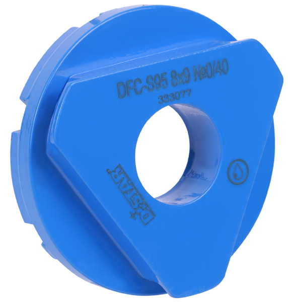 Фреза алмазная DISTAR GS-W 95/МШМ-9 №0/40