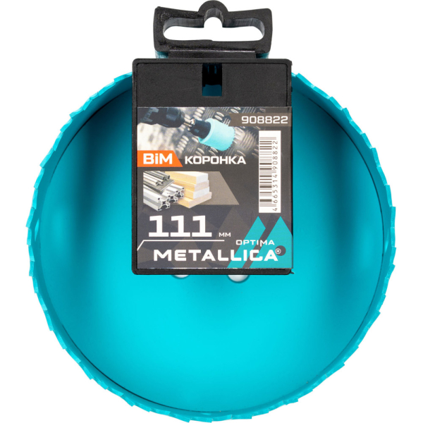 Коронка биметаллическая METALLICA Optima 111 мм 4 3/8" Vario 5/8-18UNF   908822