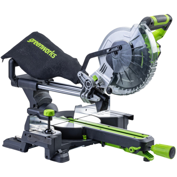 Пила торцовочная аккумуляторная GREENWORKS GD24MS216 24 V