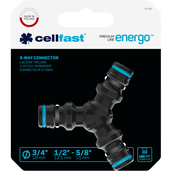 Тройник CELLFAST ERGOLINE