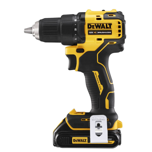 Дрель аккумуляторная DEWALT  DCD 708 D2T + Фонарь DCL 043