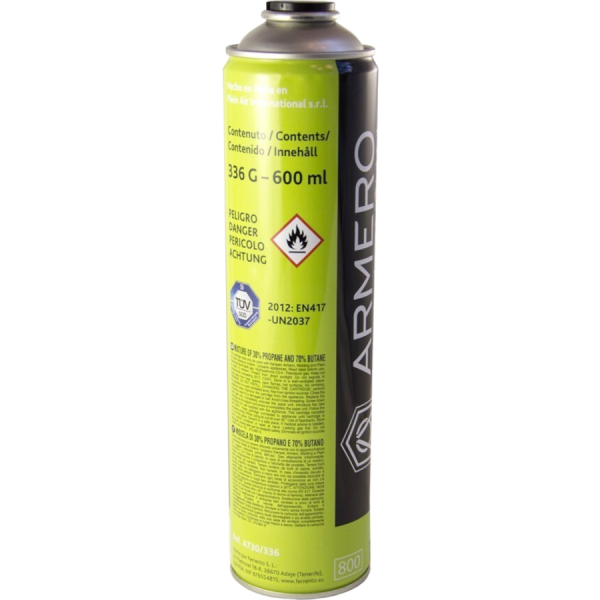 Газовый баллон ARMERO 336гр     A730/336