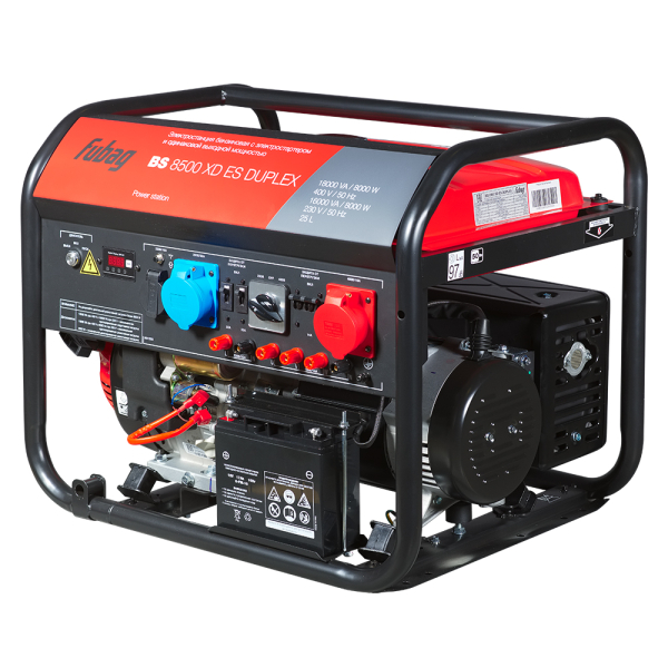 Электростанция Fubag BS 8500 XD ES Duplex бензиновая   641090