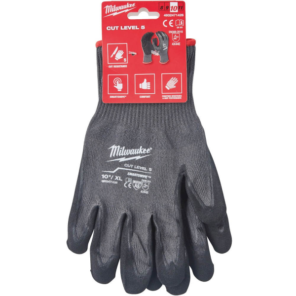Перчатки защитные Milwaukee Cut level 5/E, XL/10