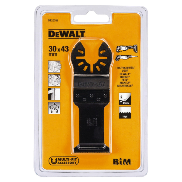 Насадка DEWALT для мультитула   DT 20701