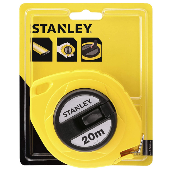 Рулетка STANLEY LONGTAPE измерительная 20м*9,5мм     0-34-105