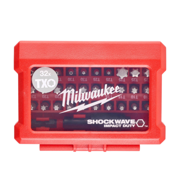 Набор бит Milwaukee SHOCKWAVE TORX 32шт