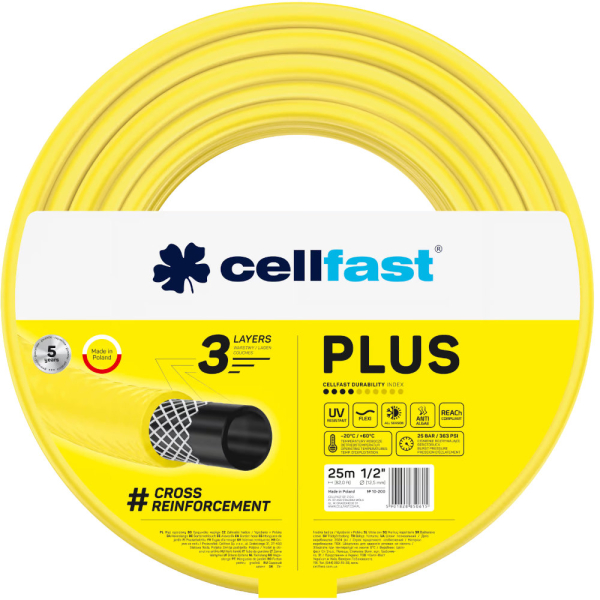 Шланг CELLFAST PLUS 1/2'' 25 м