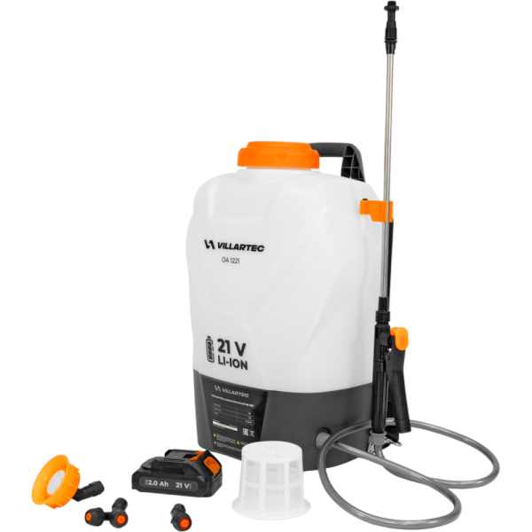 Распылитель аккумуляторный VILLARTEC ОА1221 21в 12л с акк и з/у