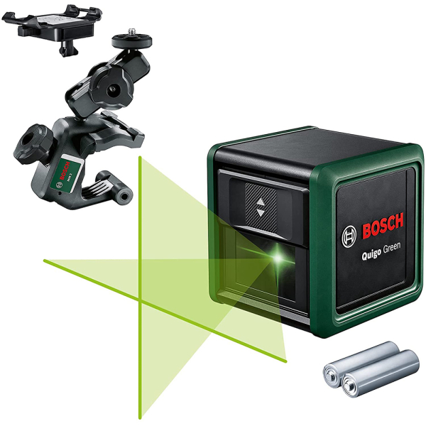 Лазерный уровень BOSCH QUIGO Green + MM2  0.603.663.C02 