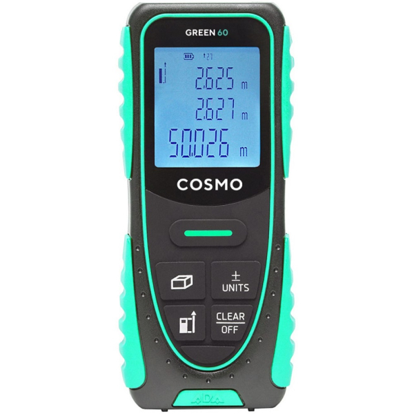 Измеритель длины ADA Cosmo 60 GREEN с функцией уклономера