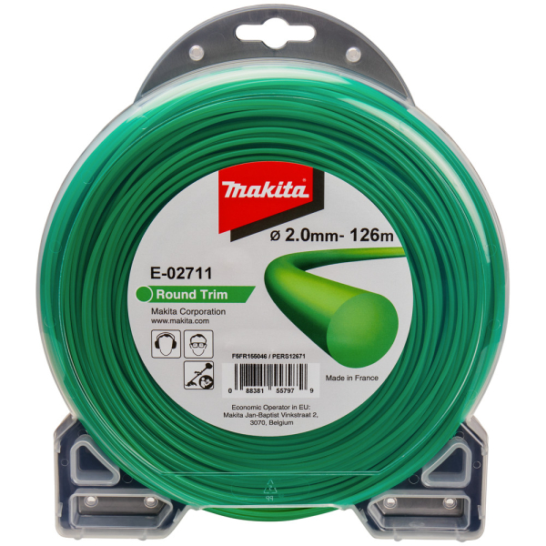 Леска Makita 2,0*126 м (круг)   E-02711