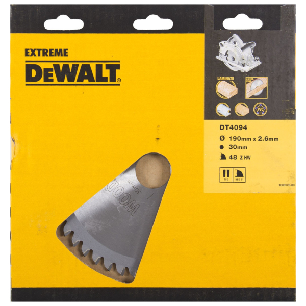 Диск п/п DEWALT DT 4094   190*30*48