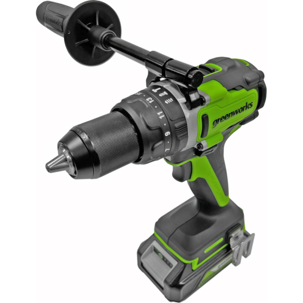 Дрель-шуруповерт аккумуляторный GREENWORKS GD24DD140 24 V   3707607CUB