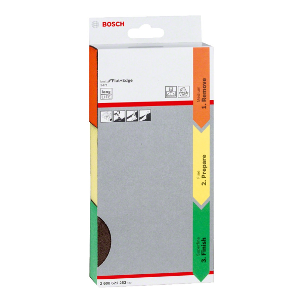 Набор  губок BOSCH 69*97*26 мм    2.608.621.253