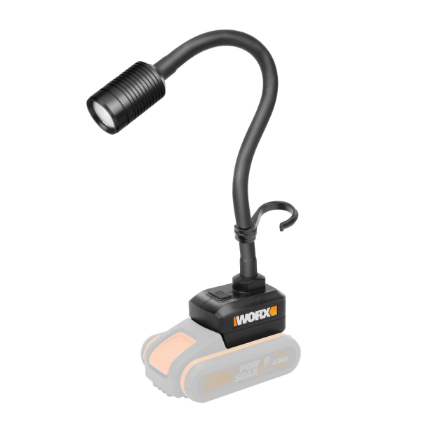 Фонарь WORX WX028.9 20V без акк и з/у