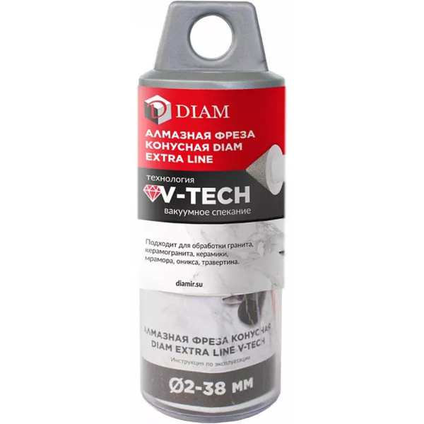 Фреза алмазная конусная DIAM 2-38x30xМ14 Extra Line V-TECH   320303